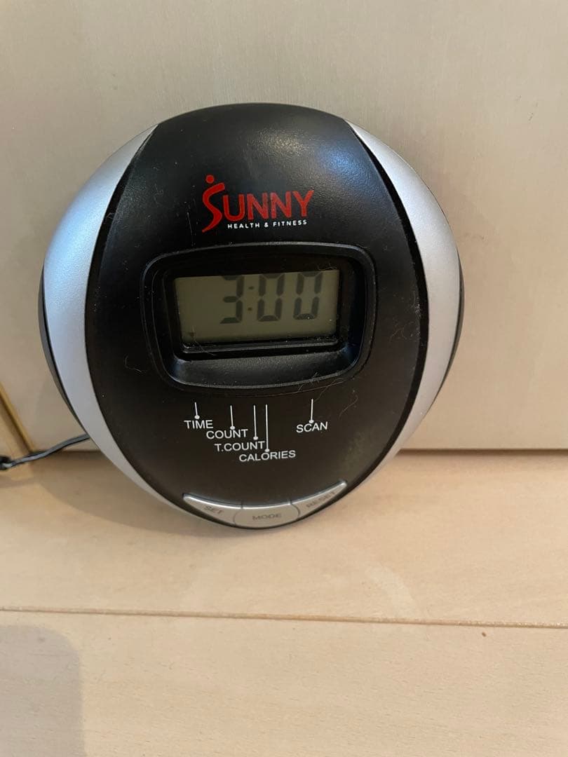 サニーヘルス&フィットネス ローイングマシン モニター付 動作確認済 美品