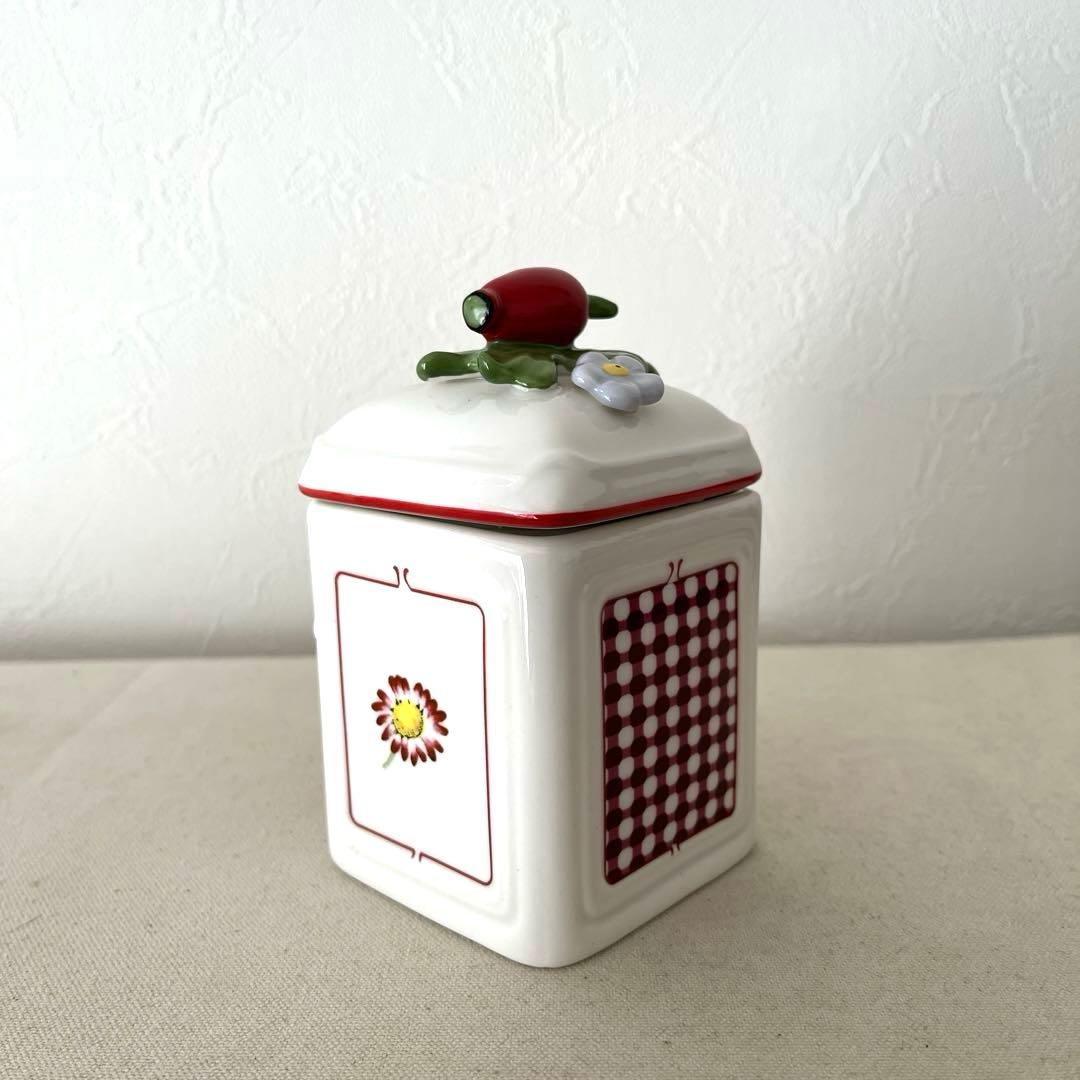 M908 ◯ビレロイ＆ボッホ　キャニスター【未使用】　陶器製