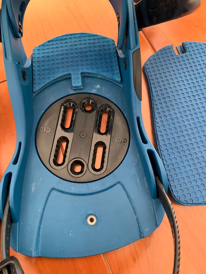 【良品】UNION FORCE MLサイズ ビンディング ブルー 青 21/22