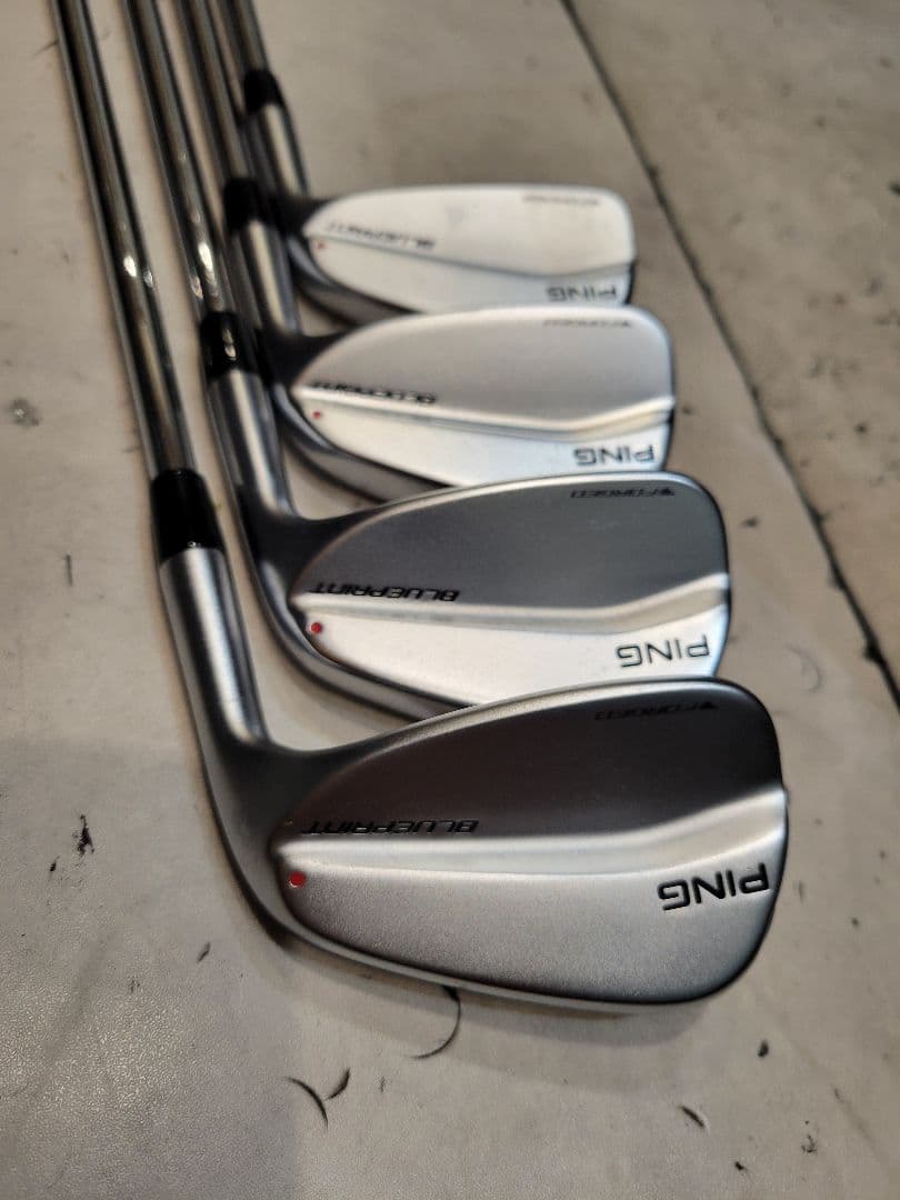 PING ブループリント　7番〜PW 赤ドット　モーダス115 R