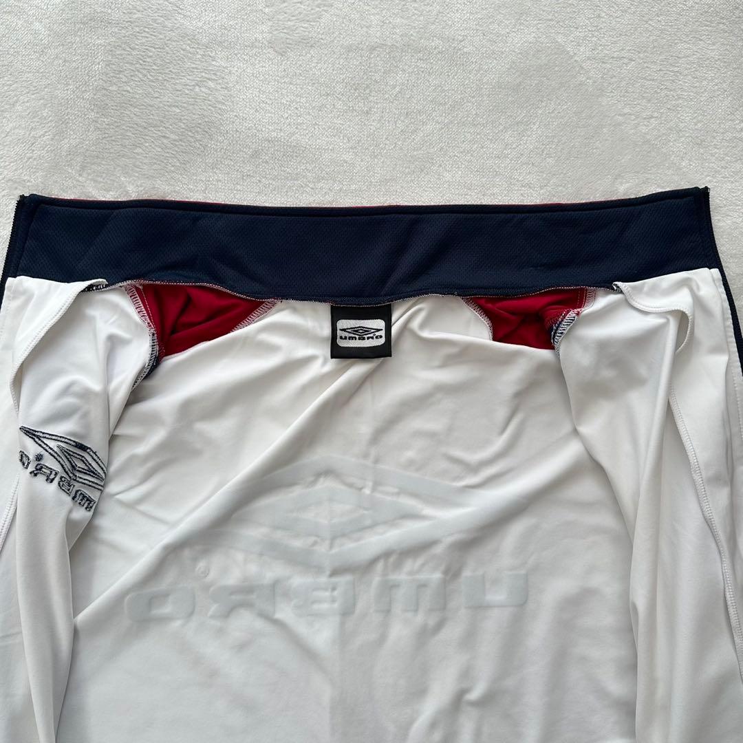 アンブロDIAMOND-PROシリーズ長袖トレーニングウェアOイングランドカラー