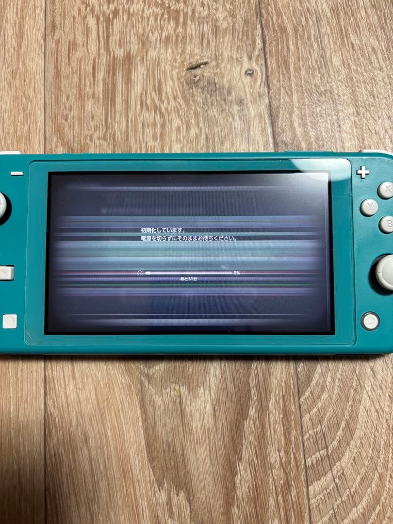 スイッチライト　ターコイズブルー　ジャンク品