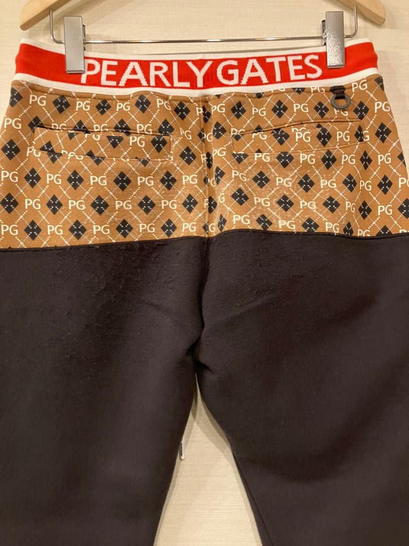 PEARLY GATES パーリーゲイツ　アーガイル柄　スウェットパンツ