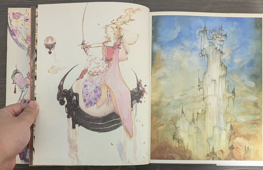 天野喜孝画集「JAPAN」FINAL FANTASY