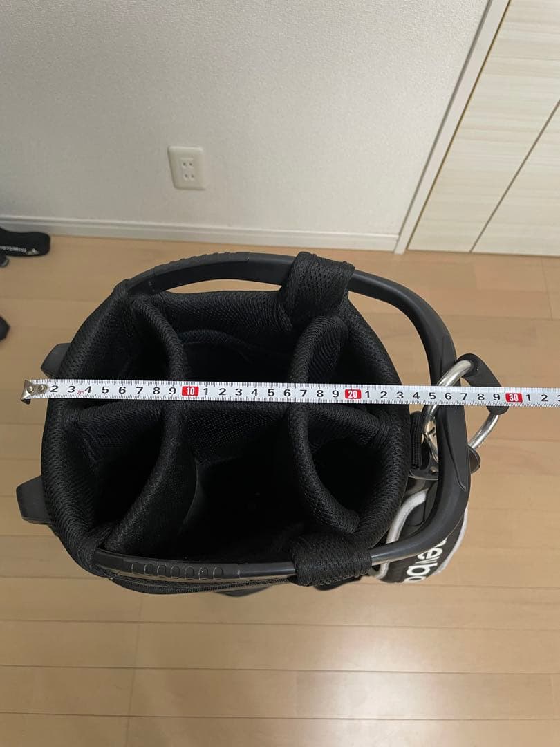 New Balance スタンドゴルフバッグ ブラック