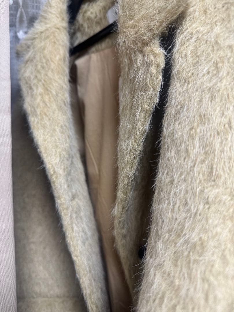 きくぼん様用【新品】完売品！ENC シャギージャコットベージュ