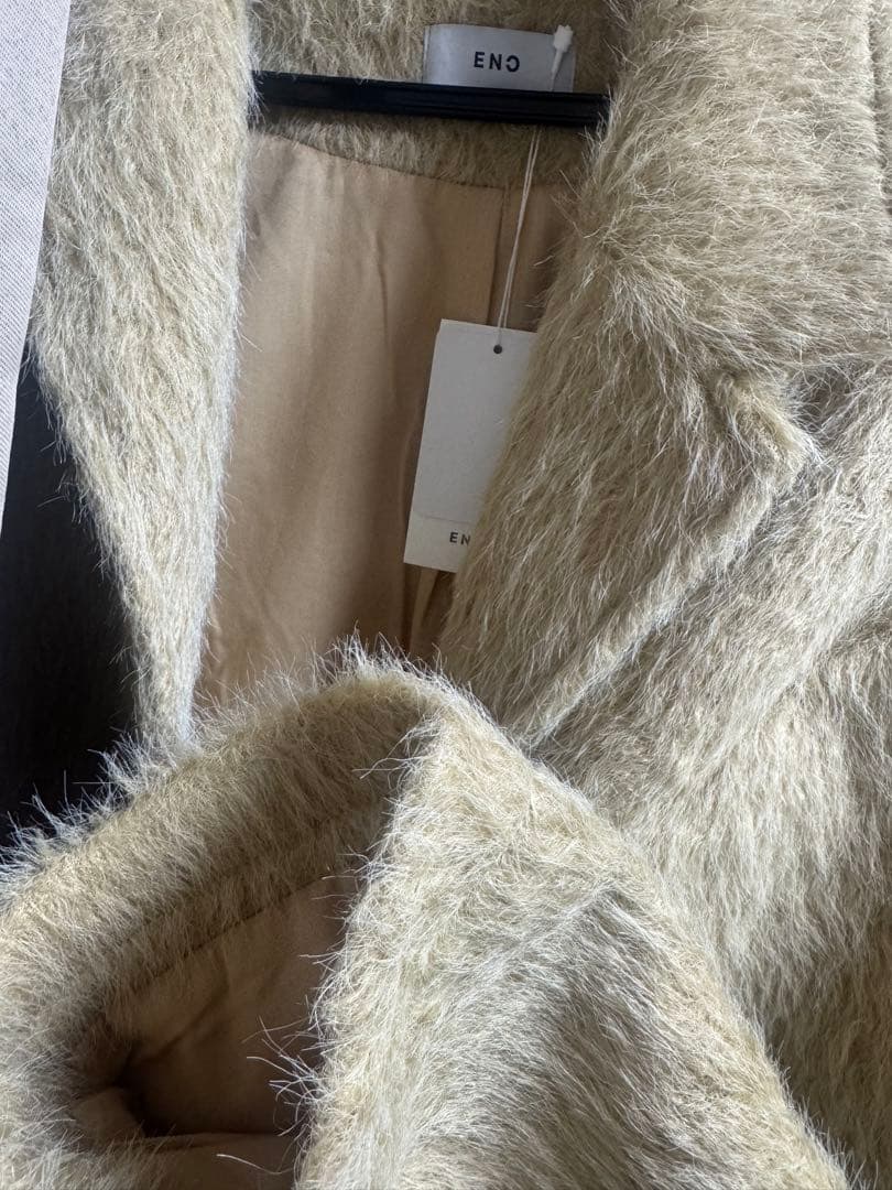 きくぼん様用【新品】完売品！ENC シャギージャコットベージュ
