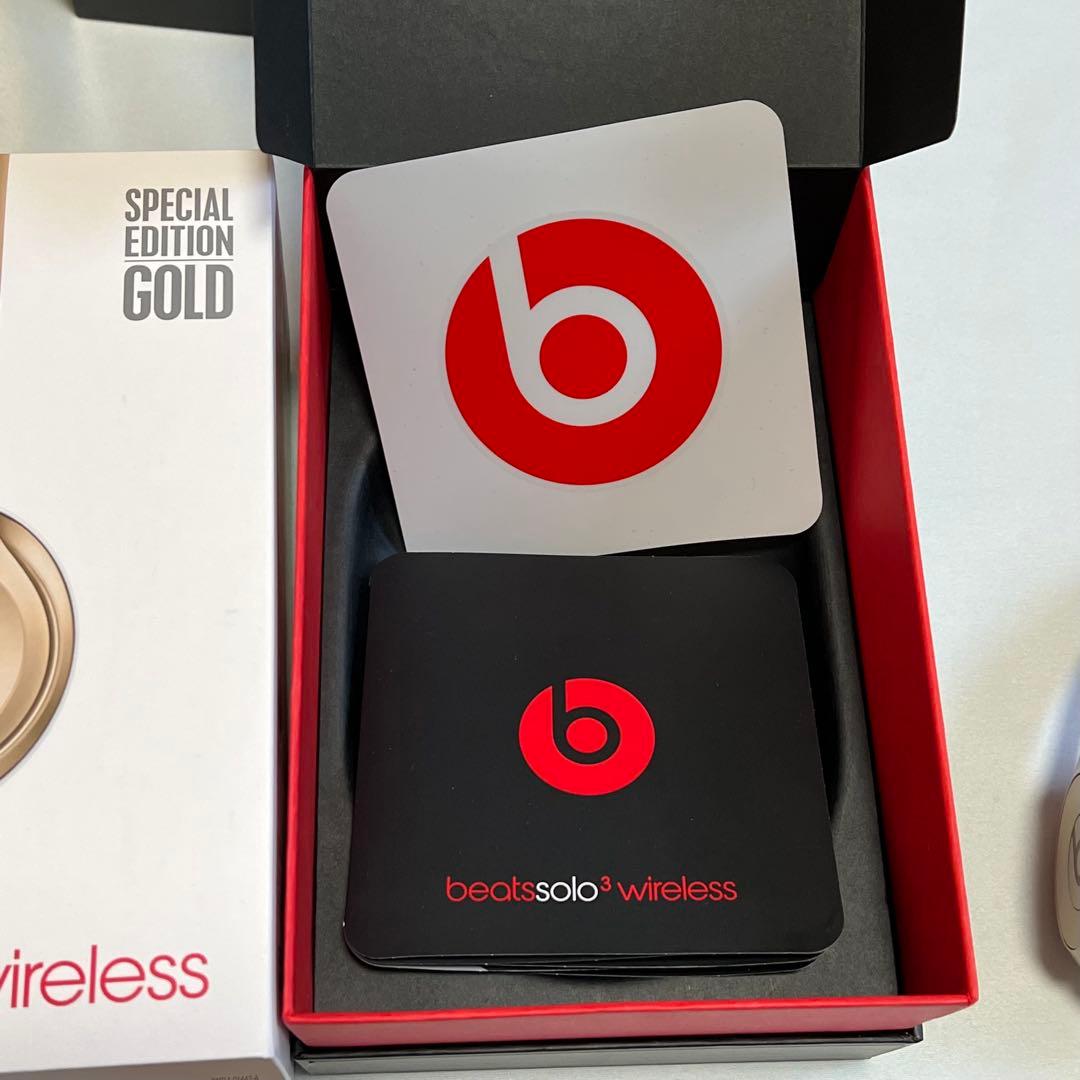 ヘッドホン BEATS SOLO3 wirelessSPECIAL EDITION GOLD