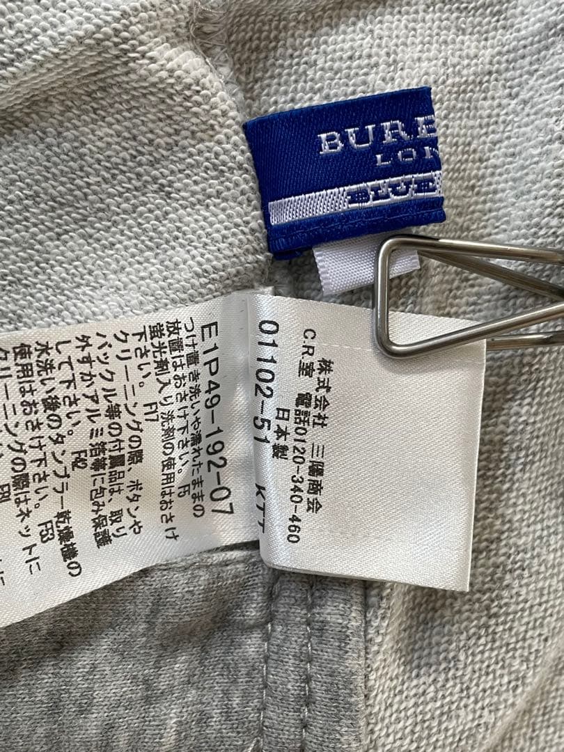 バーバリー フード付きポンチョ