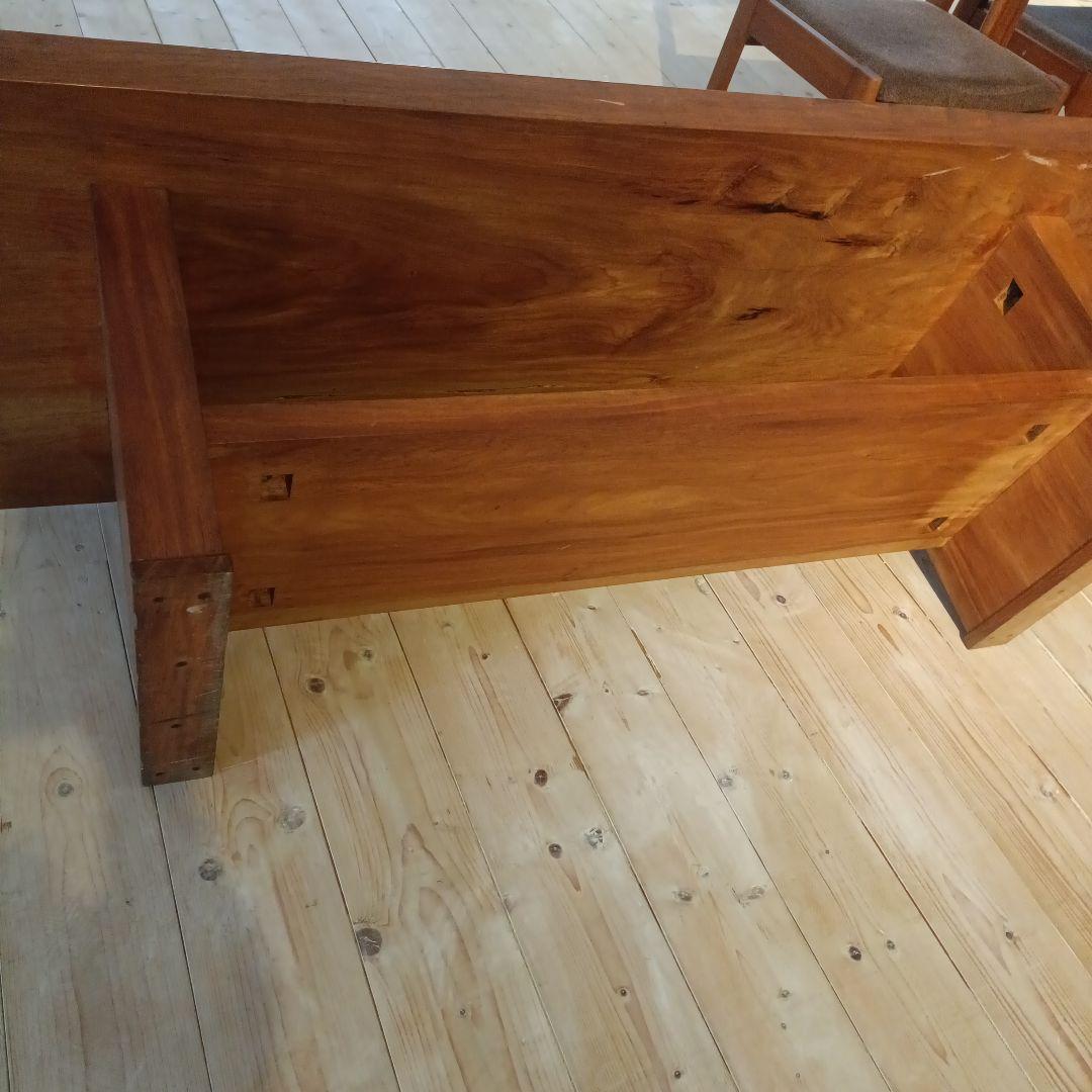 銘木　天然木　一枚板　ブビンガ　センターテーブル　リビングテーブル
