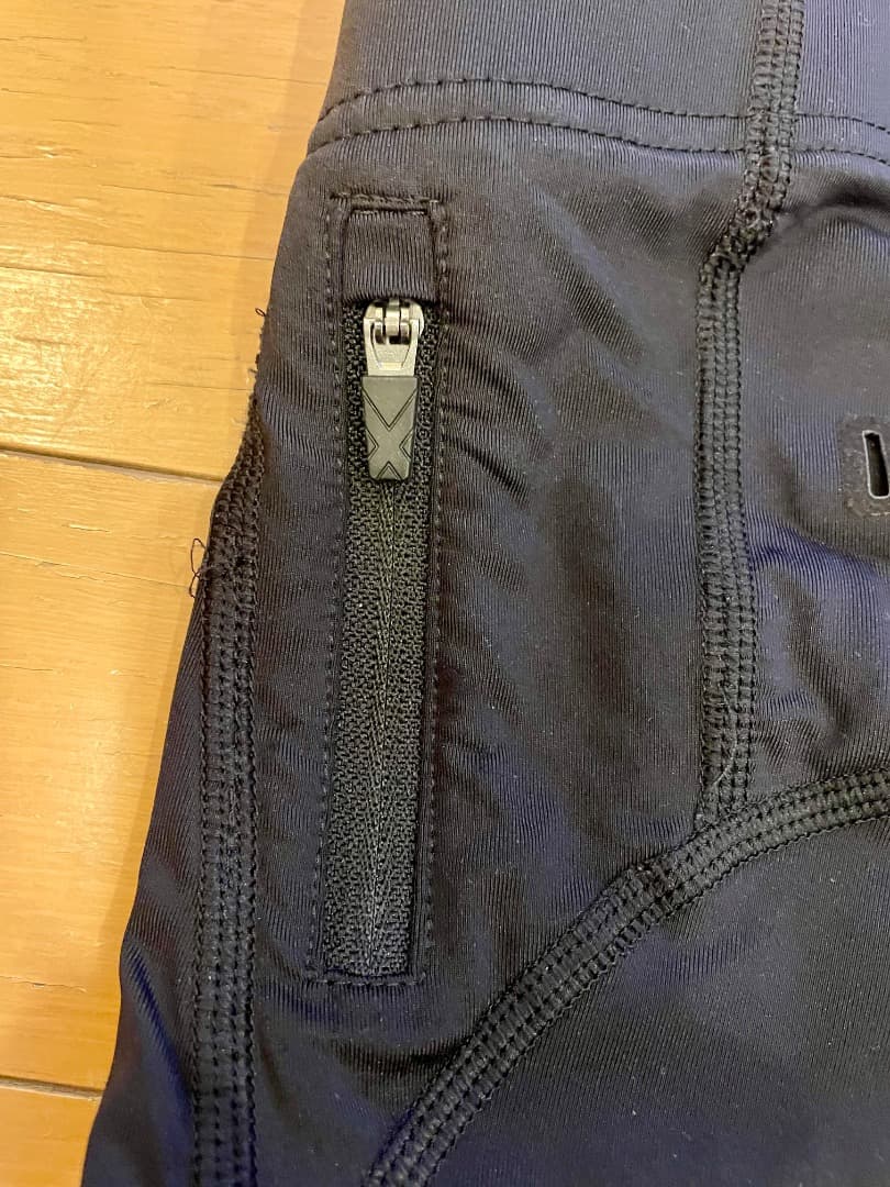 あらた)2XU ハーフタイツ　黒／メンズS (箱付き) MA5331B