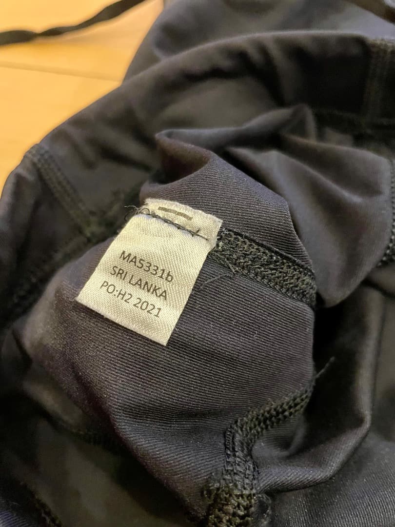 あらた)2XU ハーフタイツ　黒／メンズS (箱付き) MA5331B