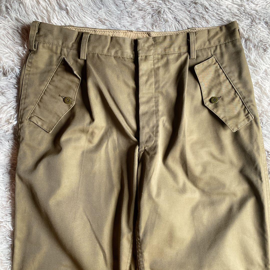 美品✨レア✨古着 スペイン軍 パラシュートパンツ ダブルニー ミリタリーパンツ