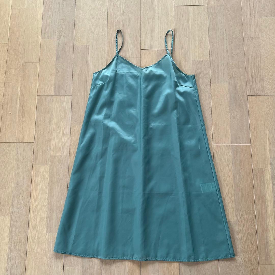 【天真爛漫】新品未使用　シンプリシテェ　コットンボイルシャツワンピース