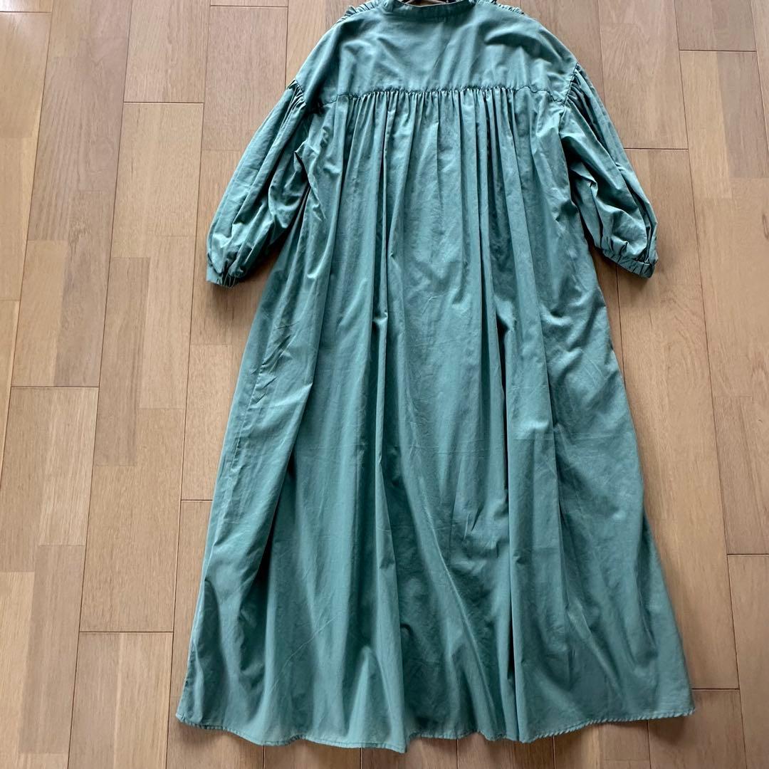 【天真爛漫】新品未使用　シンプリシテェ　コットンボイルシャツワンピース