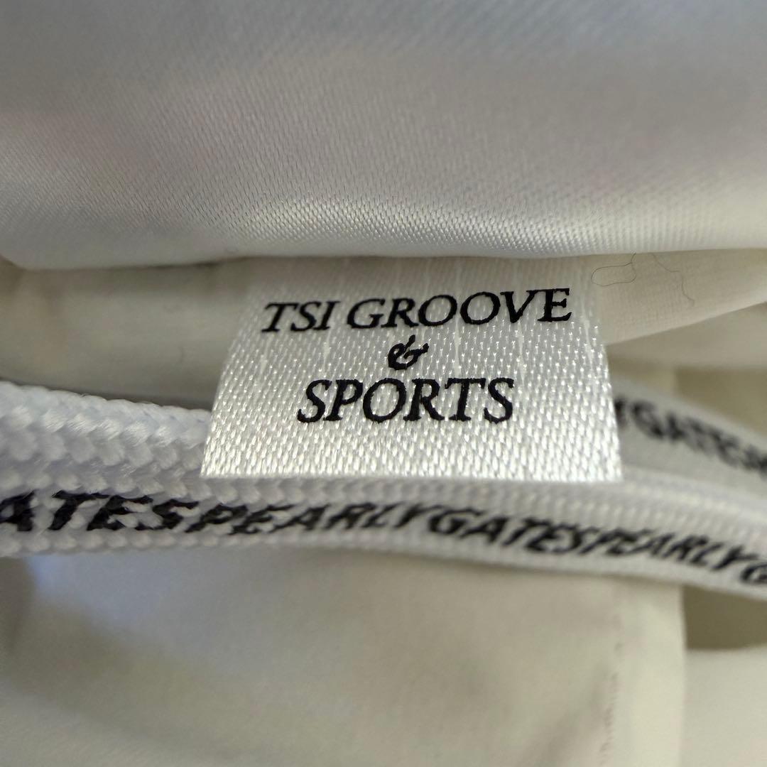 中綿入り　防寒　パーリーゲイツ　ダウン　パンツ　M〜L相当　白　秋冬　暖パン　5