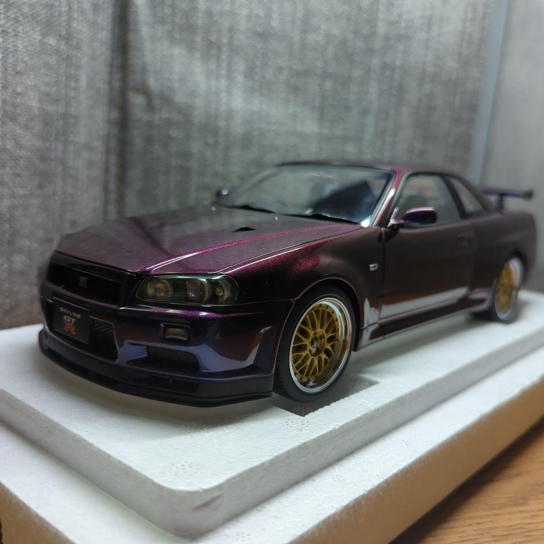 優パパ　さん　専用　GT-R 34　ミッドナイトパープル