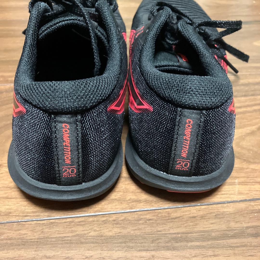 アシックス　ハイパーレーサー　赤×黒　27.0 美品