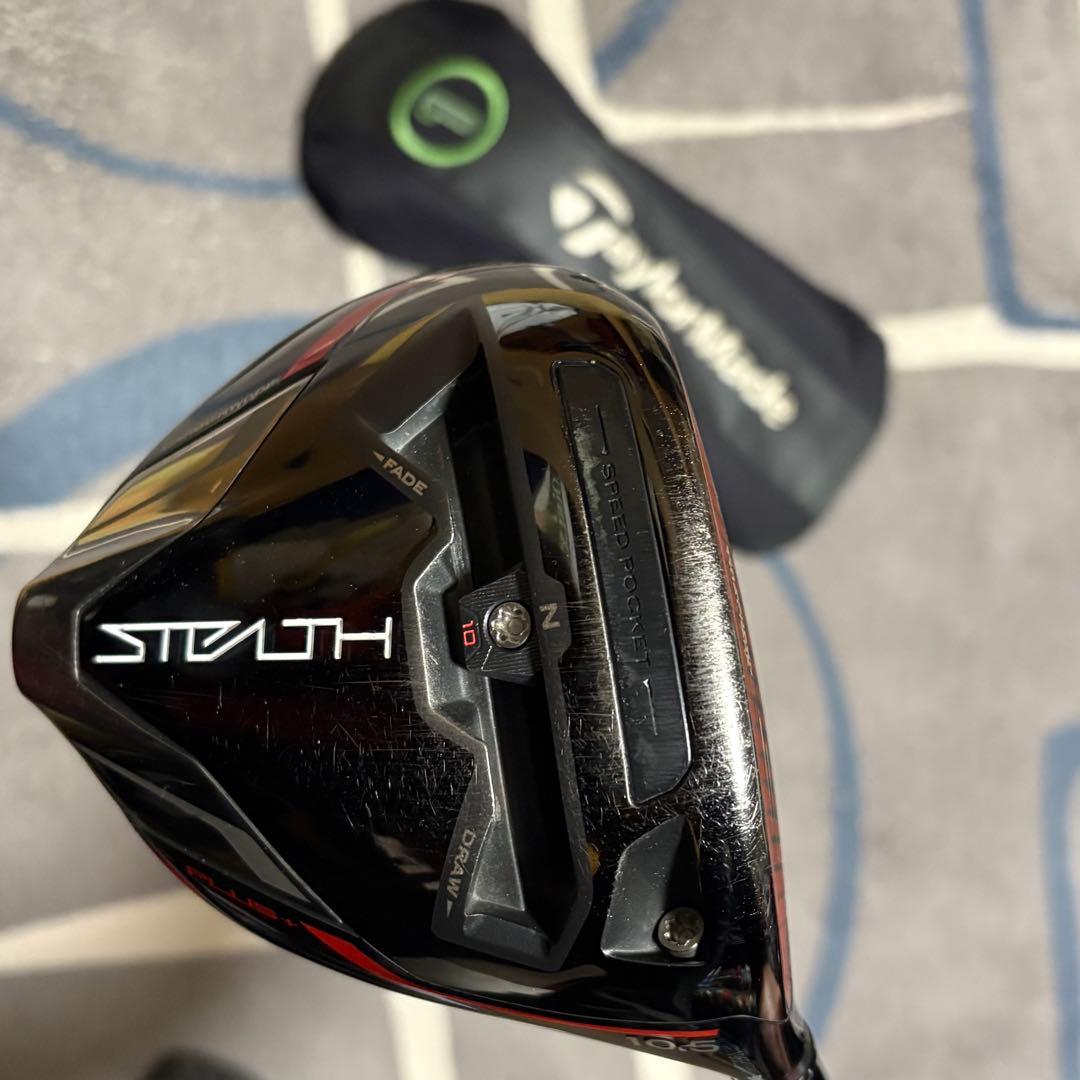常五郎 テーラーメイドステルスプラス10.5度 ドライバーSカバー付