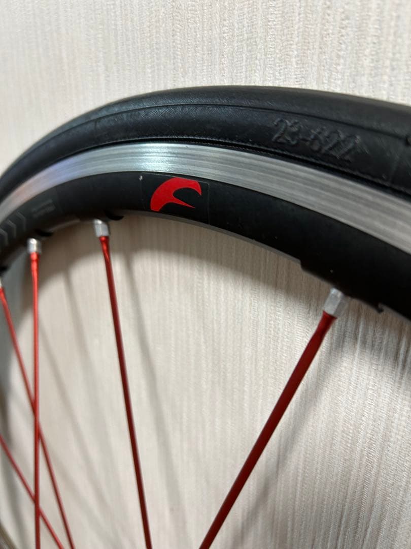 【値下げ中‼️】フルクラム　レーシングゼロ　限定レッドスポーク C15