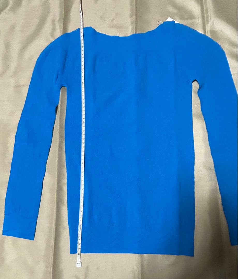 チャコット　ノーソーイング　ニットトップ　大人用Ｍサイズ（シアン）