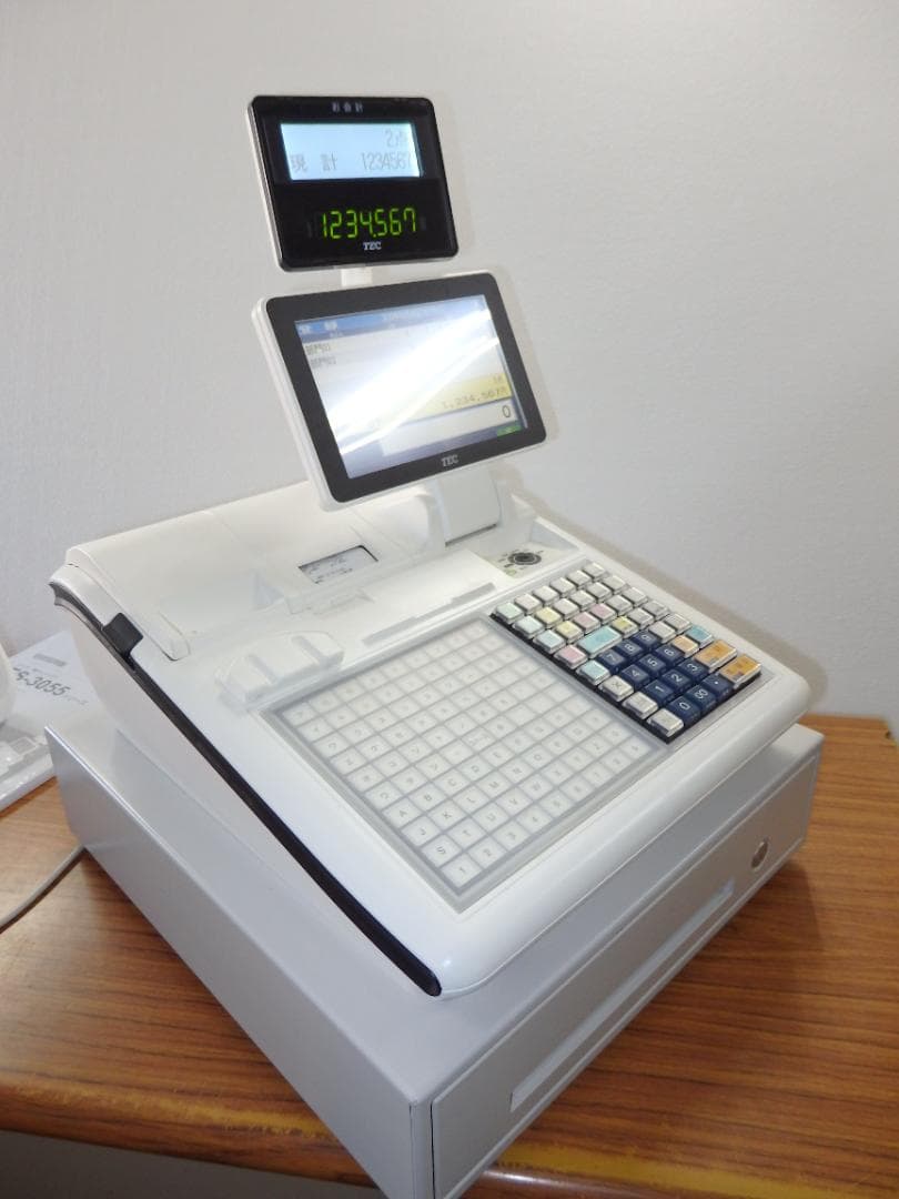 8030 ＰＫ-３付 設定無料 FS-3055 システム レジスター 23年製