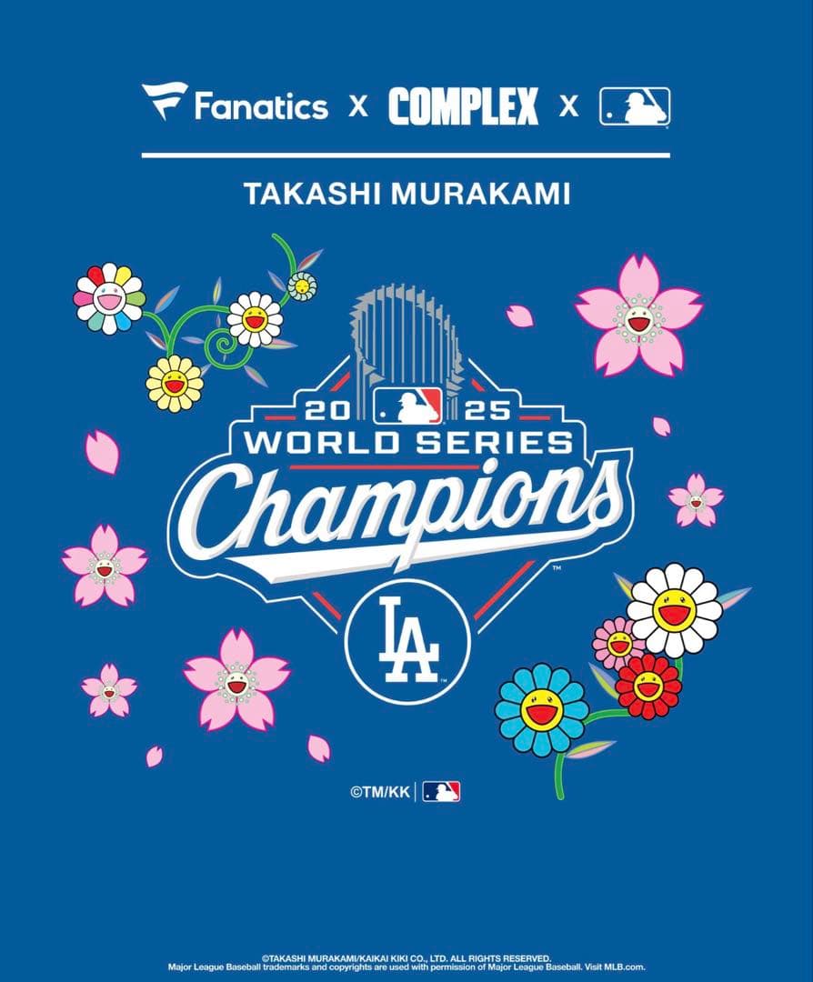 XXL グレー　村上隆　ドジャース　2025 T Dodgers 半袖