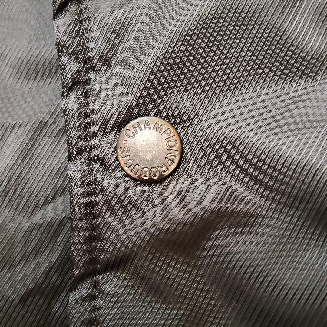 美品 Champion ベンチコート 2way　フード ボア サッカー 野球