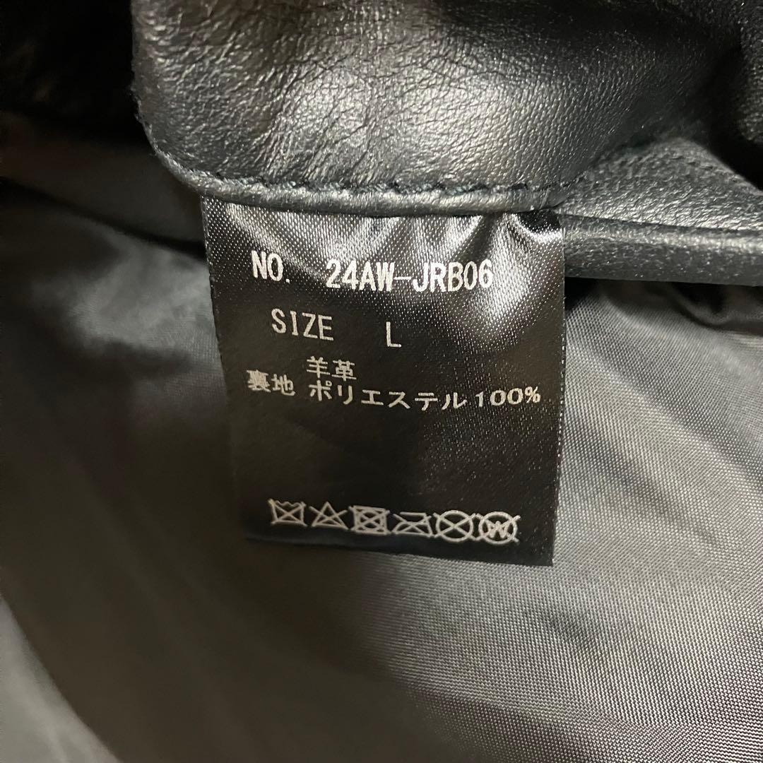 JACK ROSE 2024AW ライダースジャケット　ダブル　レザージャケット