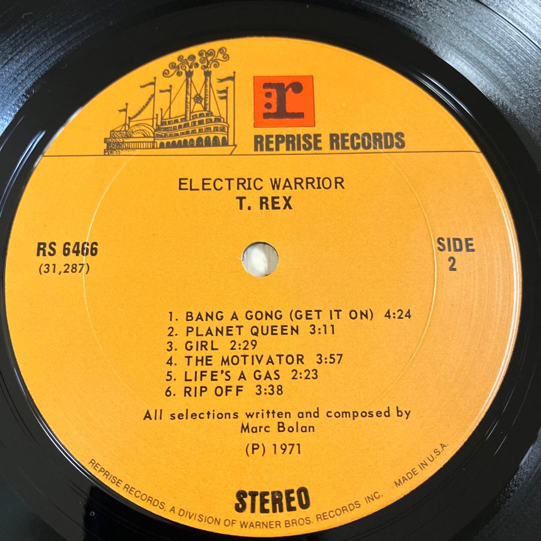 極美盤‼︎USオリ盤‼︎ T.REX 電気武者