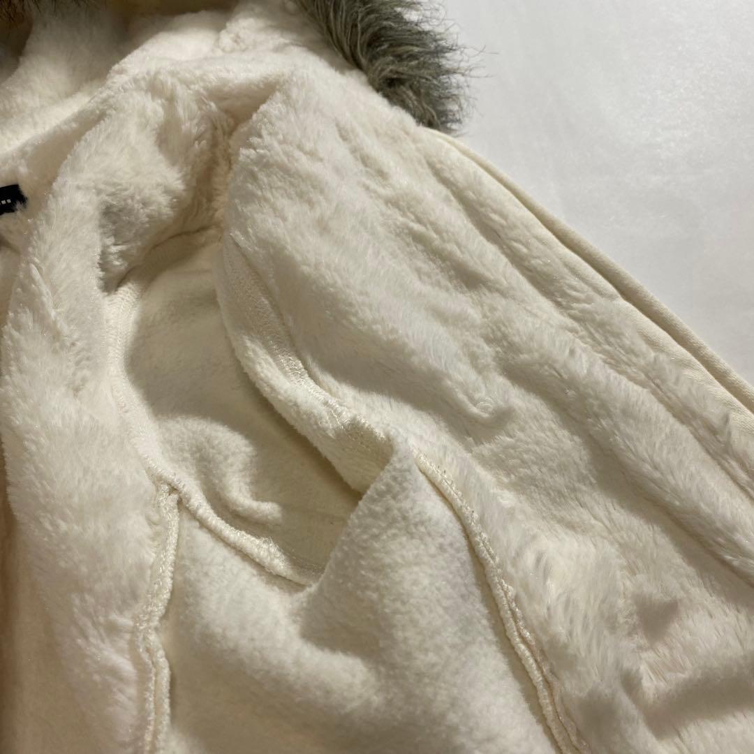 Y2K GAP ギャップ ファー ジップ パーカー フェアリー タイト fur