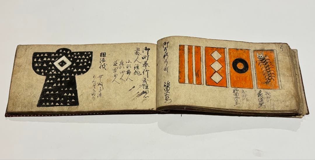 「仙台武鑑」享保十二年 極彩色写本 1冊|仙䑓武鑑 和本 古典籍 江戸時代 奥州