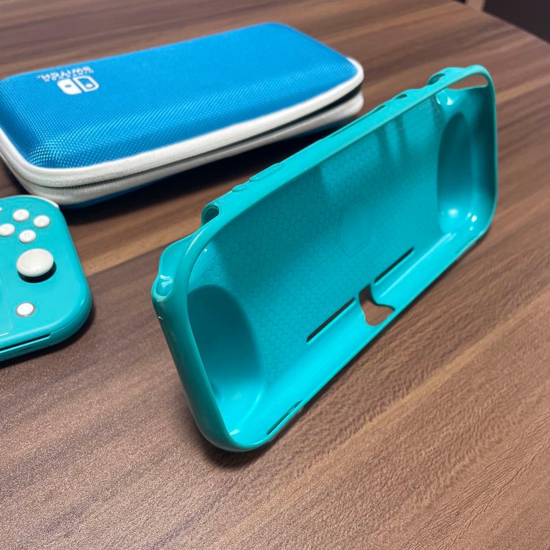 Nintendo Switch Lite ターコイズ 本体　ケースおまけ付