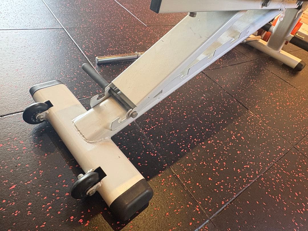 【岡山市内：配送可能】総重量215kg！アイロテック一式 ダンベル/プレート