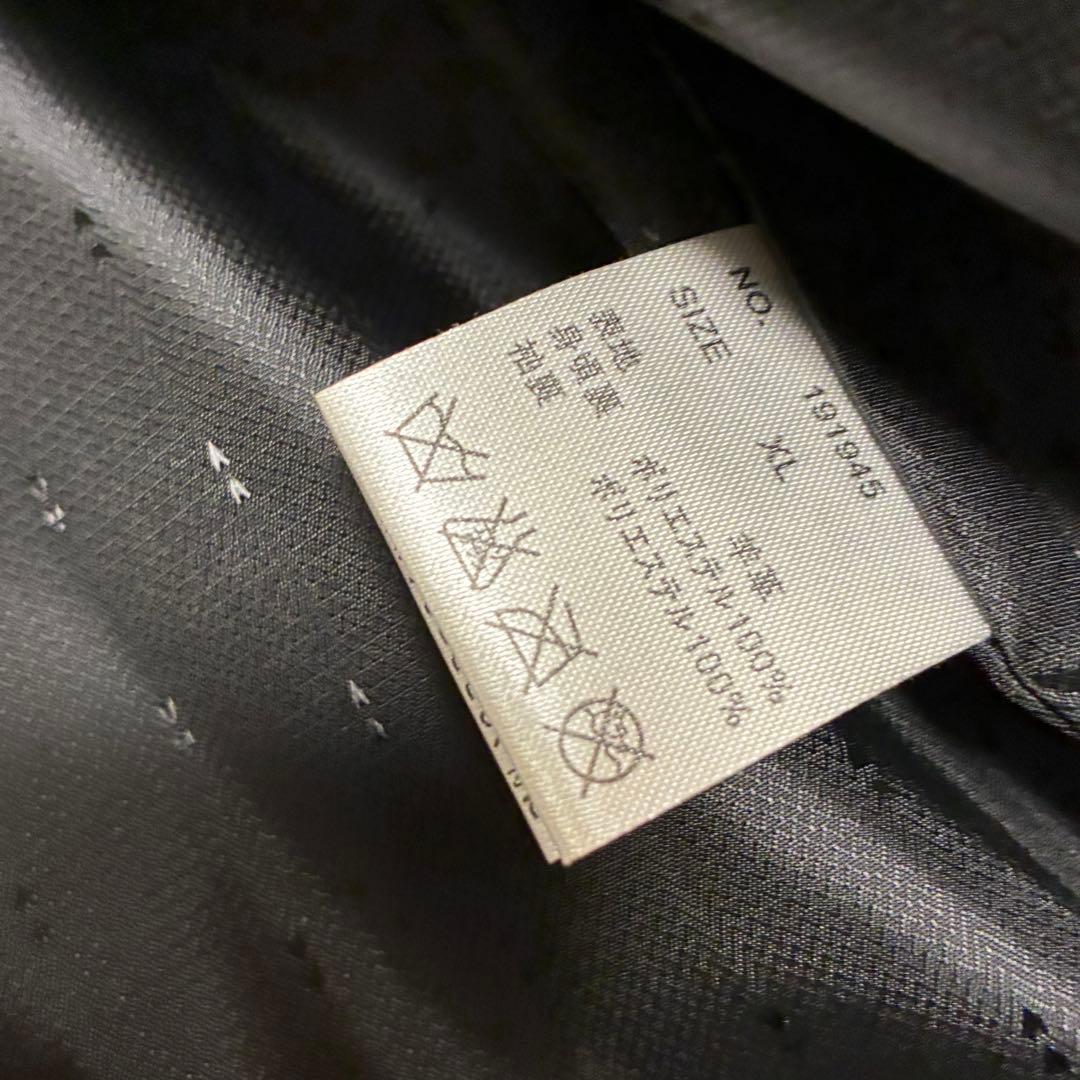 雅結 XL 本革 羊革 ラムレザー 和柄 型押し ブラウン 茶 レザージャケット