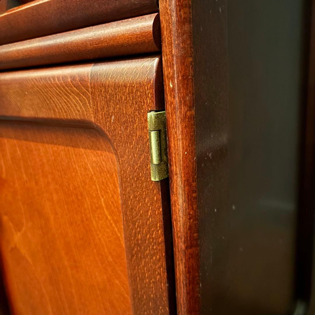 karimoku カリモク　電話台 FAX台　サイドチェスト　レトロ　花台