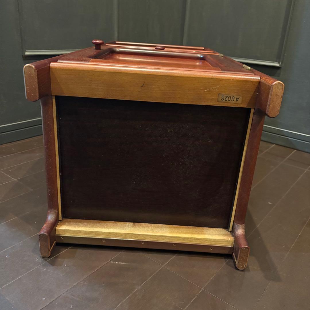 karimoku カリモク　電話台 FAX台　サイドチェスト　レトロ　花台