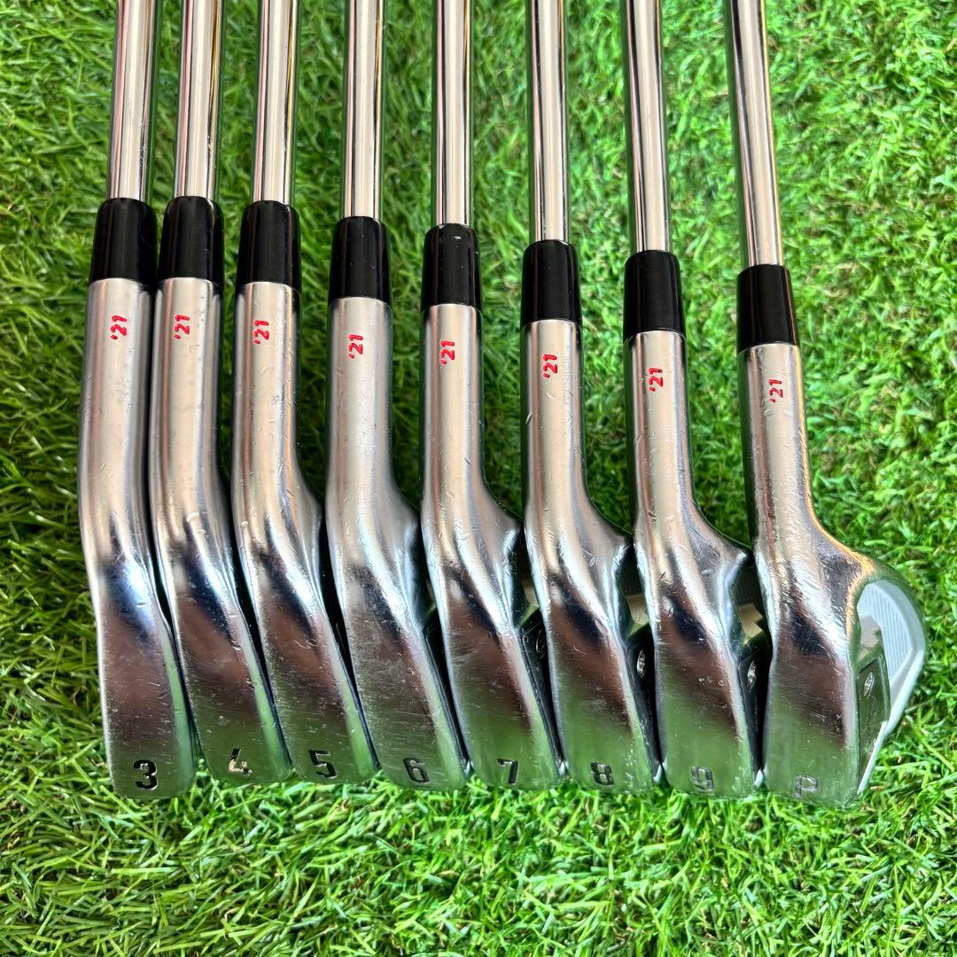 【高安定性】キャロウェイ X FORGED CB 2021 8本 アイアンセット