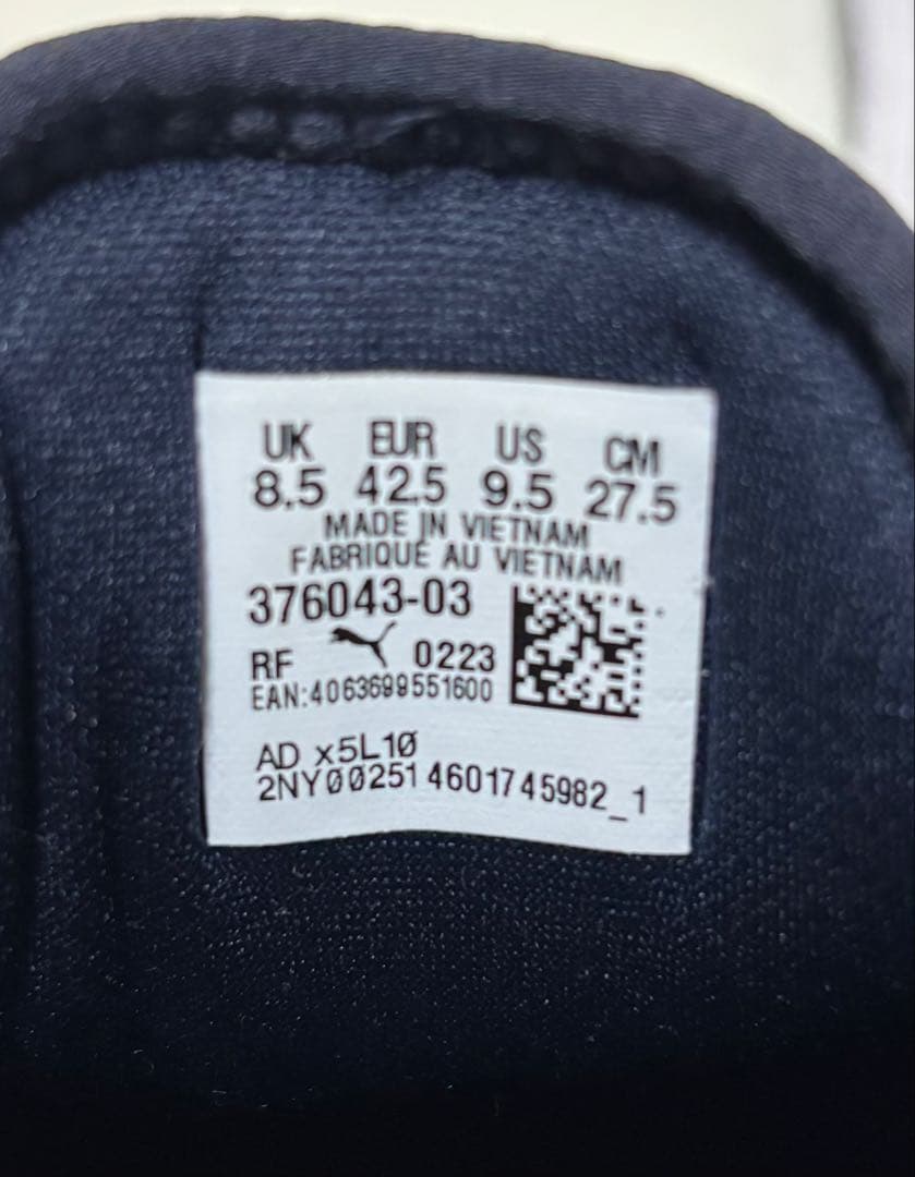 新品未使用　Puma ゴルフシューズ ダイヤル式　27.5