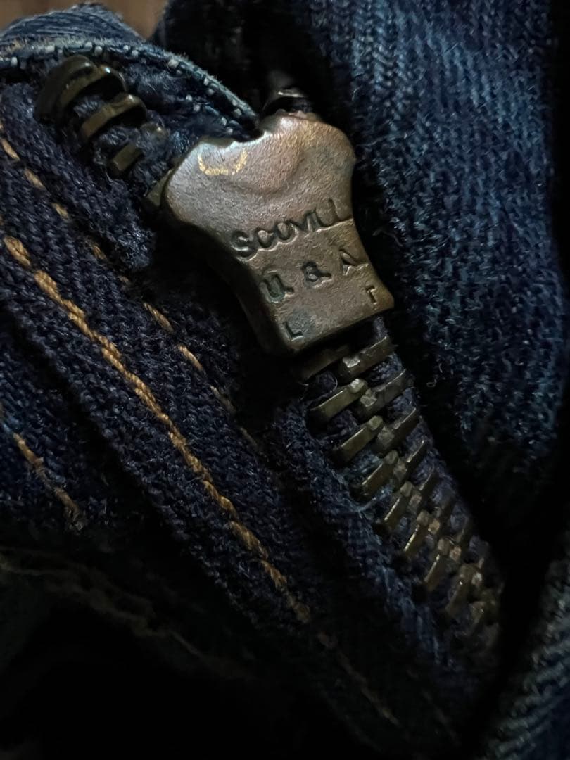 ゴ*ウ様 60s levi's 505 BIGE 赤耳　希少ボタン裏刻印16