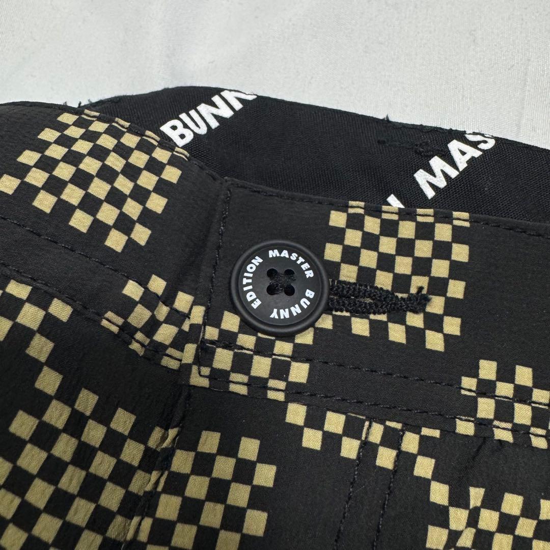 マスターバニー 4 新品同様 チェック ショートパンツ ゴルフ パーリゲイツ