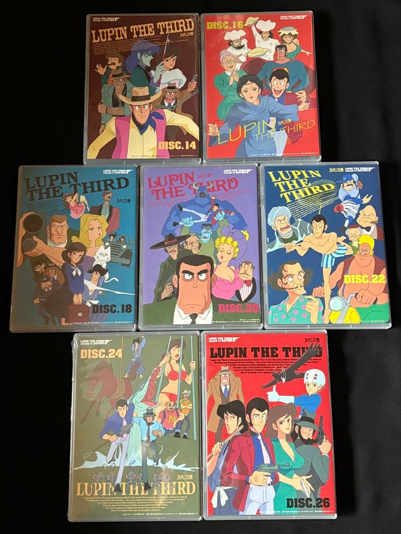 【美品】LUPIN THE THIRD second tv.DVD
