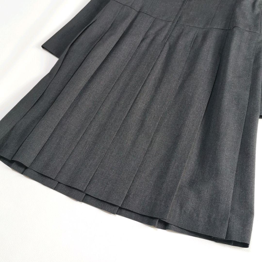 【美品✨】バレンシアガ ロングワンピース プリーツ フレア ウール100% 38