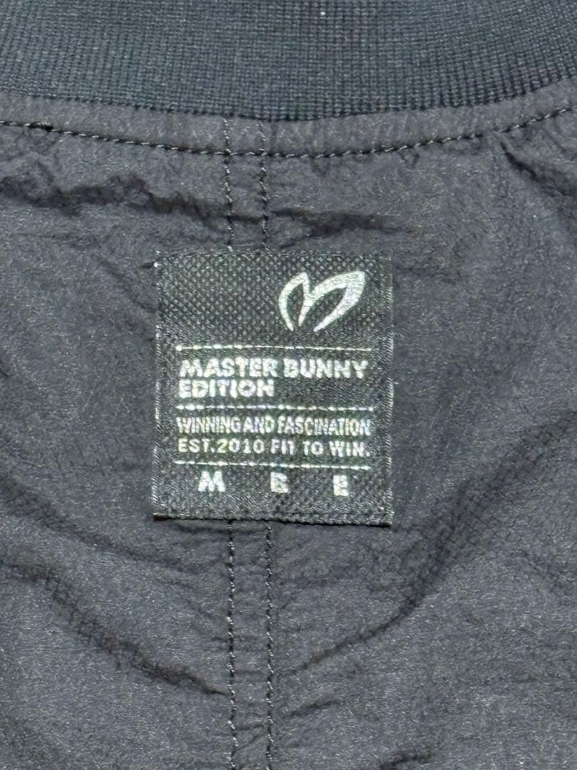 MASTER BUNNY EDITION メンズ ジップブルゾン ブラック