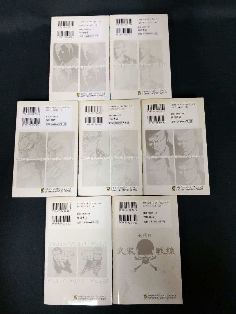 【全巻初版・関連本付】WORST ワースト 全33巻 完結セット 高橋ヒロシ