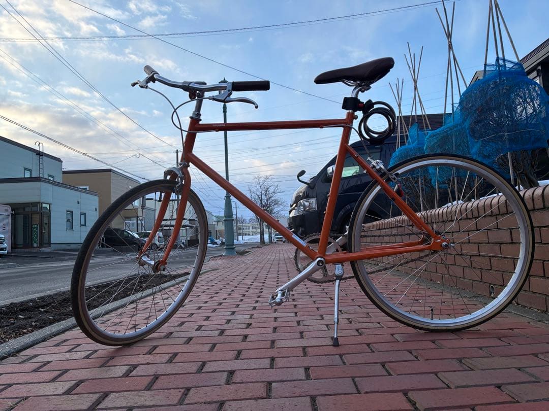 美品 tokyobike mono M オレンジ