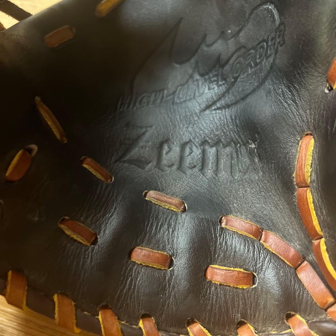 Zeemsジームス軟式内野手　翌日発送　三方親湯もみ型付け　使用回数少ない　美品