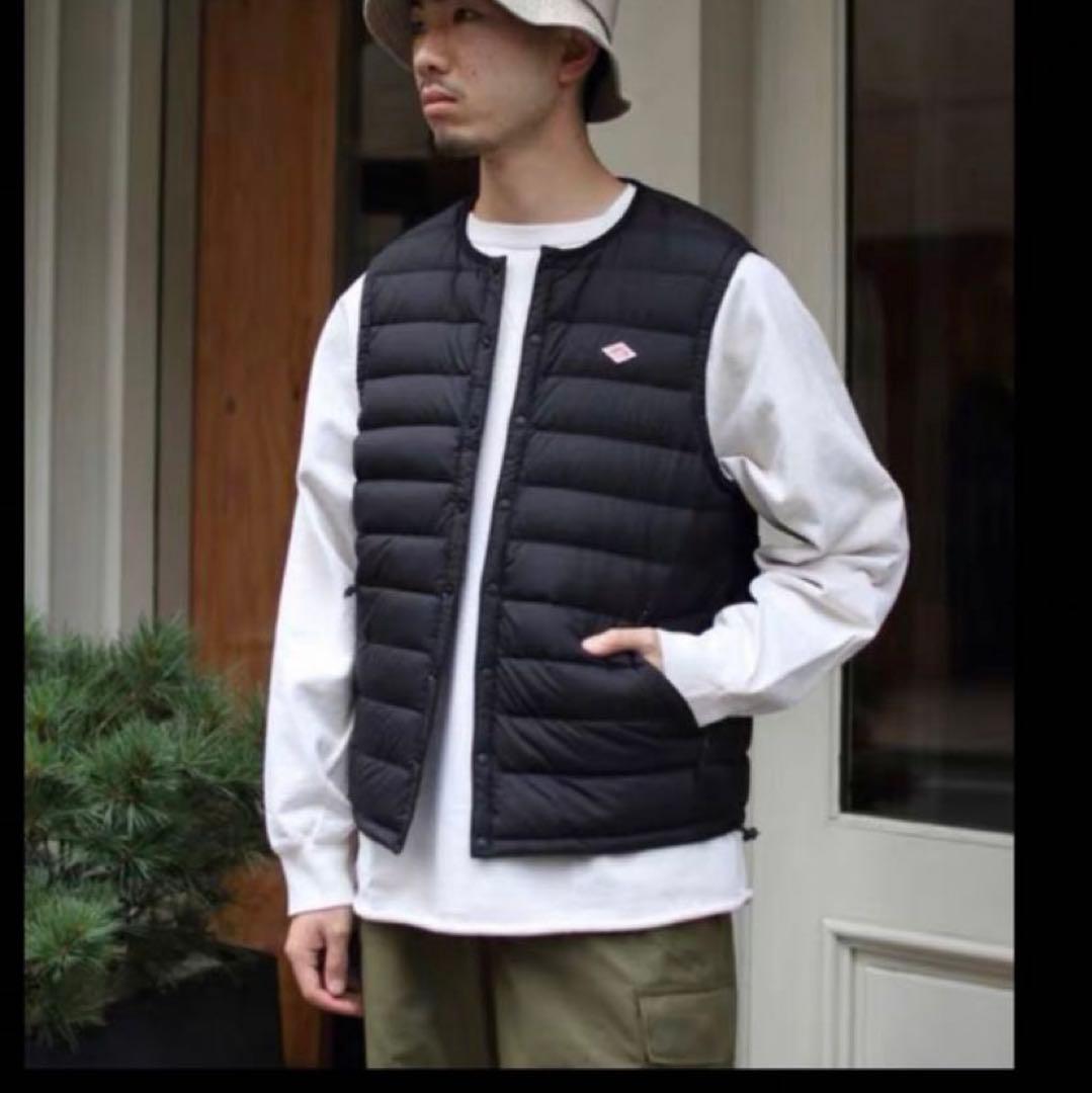 DANTON | クルーネック インナーダウンベスト