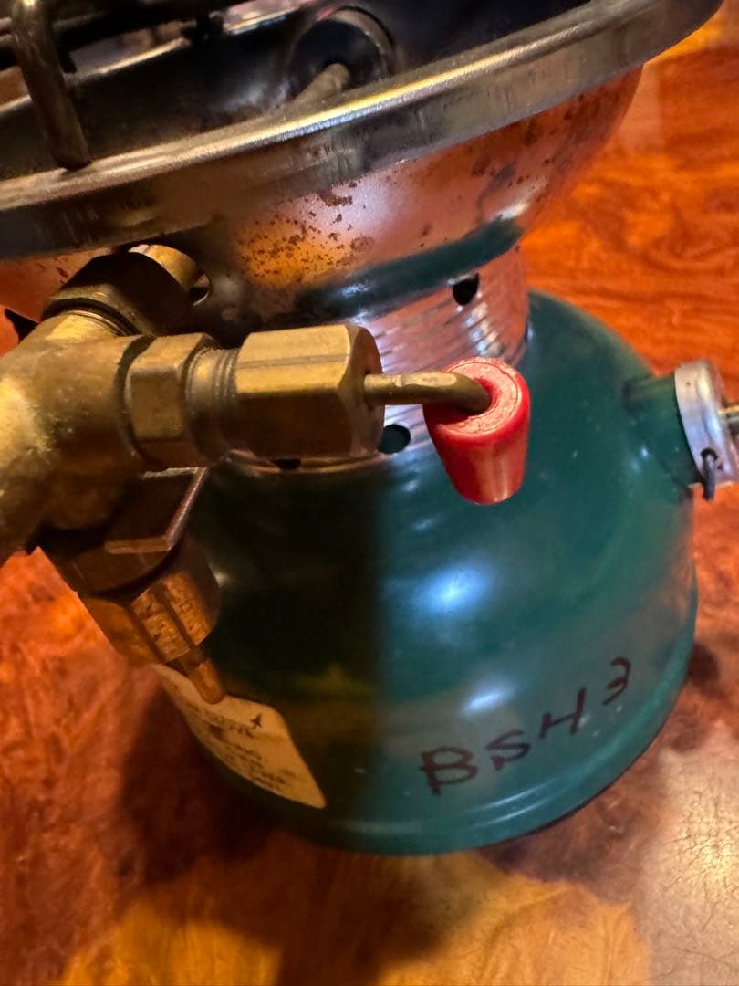 コールマン 80'sビンテージ　502 動作未確認ジャンクとして