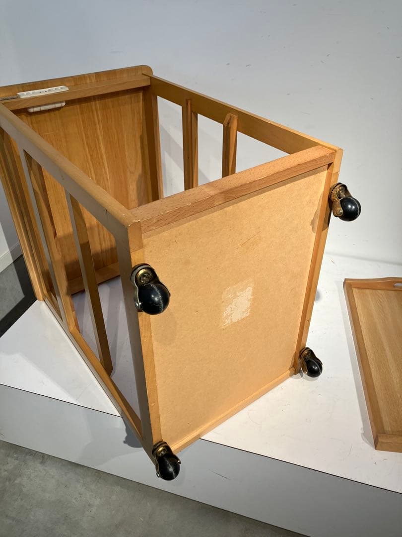 曙工芸、オールド、キッチンワゴン、レトロ、和モダン、キツツキ、アケボノ、